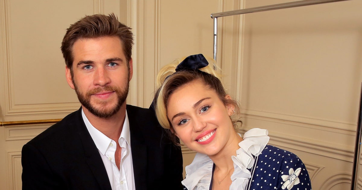 Miley Cyrus cu Liam Hemsworth
