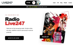 Radio Live247 are o nouă identitate vizuală realizată de expoMedia